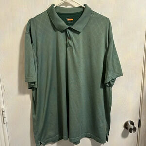 Van Heiden Traveler Men’s Golf Sport Polo Classic Fit Size XXL Sage Green Color‎